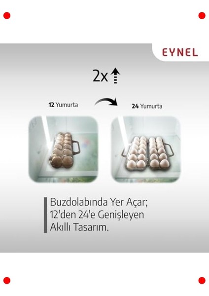 Saplı 12'li Şeffaf Yumurta Taşıma ve Saklama Kutusu modelleri