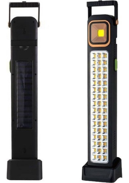 Nexoran® 5 Fonksiyonlu Güneş Enerjisi Ile Şarj Olabilen 48 Ledli Işıldak,aydınlatma PR-3838
