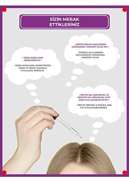 Biotin Destekli Yoğun Saç Serumu 50ML indirimleri