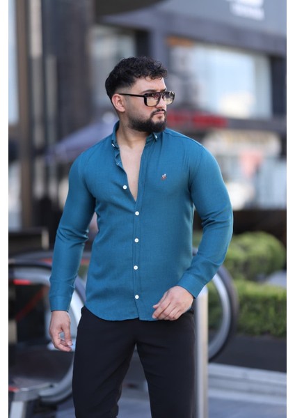 Business Class Klasik Yaka Kolay Ütülenebilir Gömlek