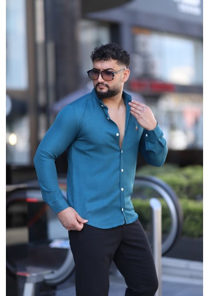 Business Class Klasik Yaka Kolay Ütülenebilir Gömlek modelleri