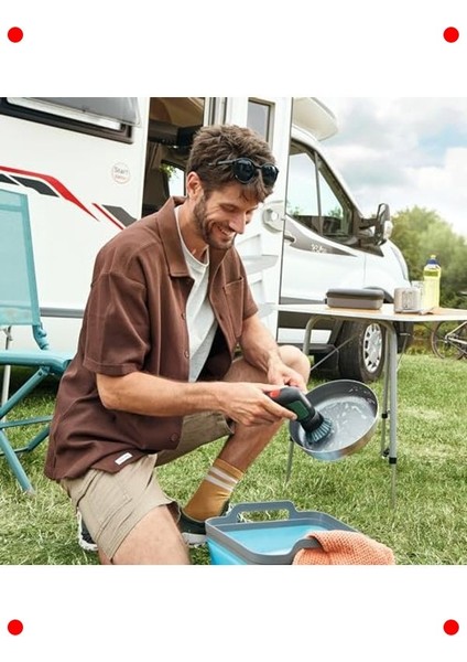 Akülü Çok Amaçlı Elektrikli Temizleme Fırçası indirimleri