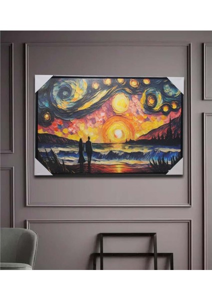 Duvara Asmalı Yağlı Boya Pano