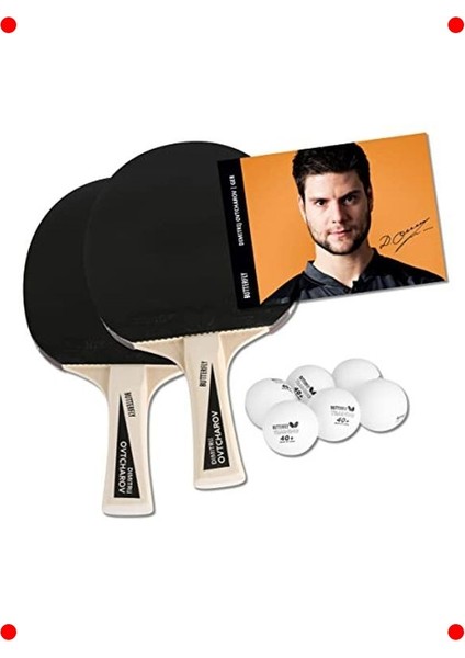 Masa Tenisi Raket ve Top Seti
