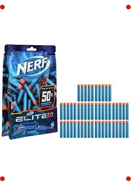 Köpük Atıcı Yedek Dart Paketi 50 Adet indirimleri