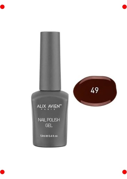 Uv Kalıcı Çikolata Kahve Jel Oje - 12 ml