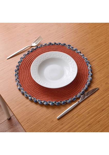 Soft Laetus Amerikan Servis - Kiremit - 33X33 cm