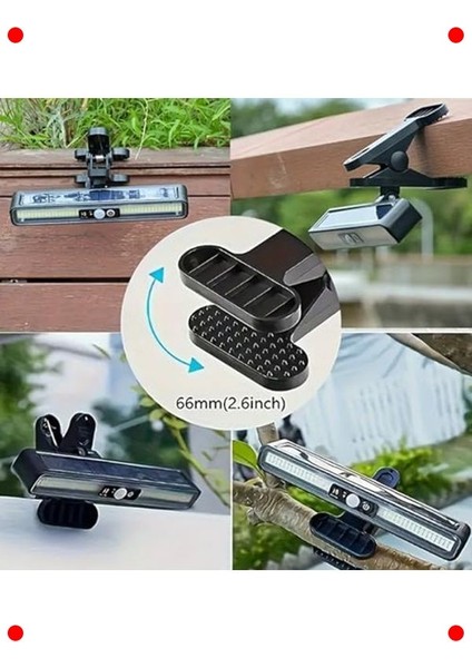 Güneş Enerjili Hareket Sensörlü LED Mandallı Lamba fırsatları