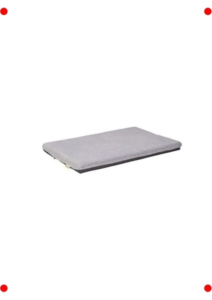 Ortopedik Iç Mekan Gri Köpek Yatağı (Büyük Boy: 70X100 Cm)