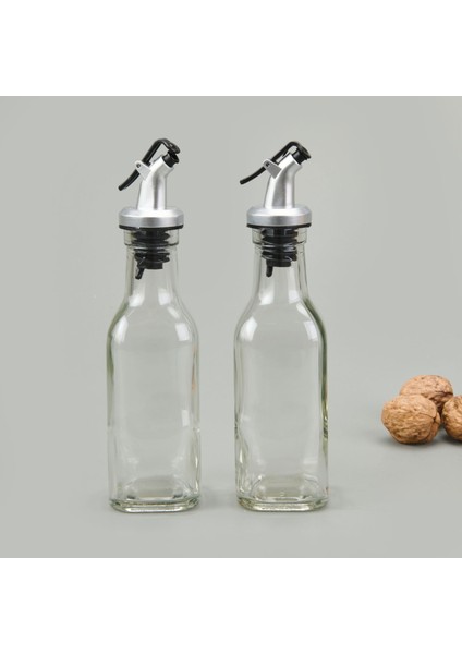 2'li Cam Yağlık Sirkelik - Şeffaf - 200 ml fiyatları