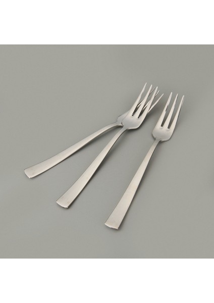 Deniz Sade 12 Parça Steak Çatal Bıçak Takımı - Gümüş fiyatları