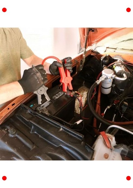 Profesyonel Akü Takviye Kablosu (Çok Voltajlı) indirimleri