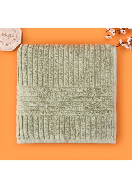 Soft Microcotton Yüz Havlusu - Yeşil - 50X90 cm