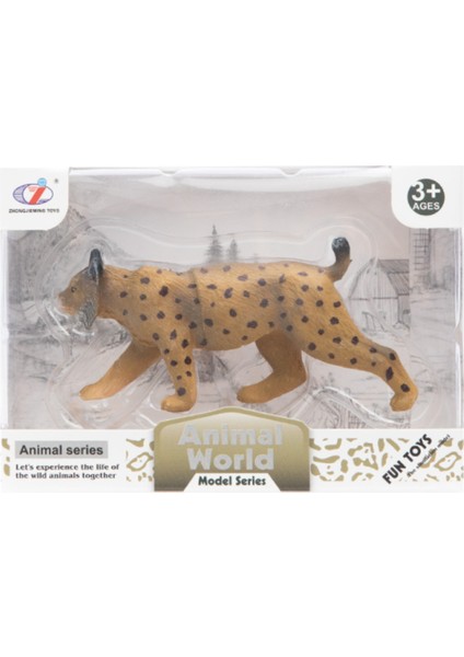 Kutulu Model Figür Hayvan Vaşak