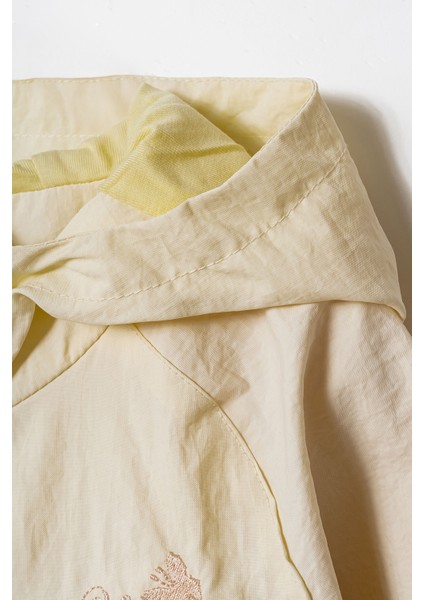 Kız Kapüşonlu Nakışlı Yağmrluk & Rüzgarlık 1 - 5 Yaş indirimleri