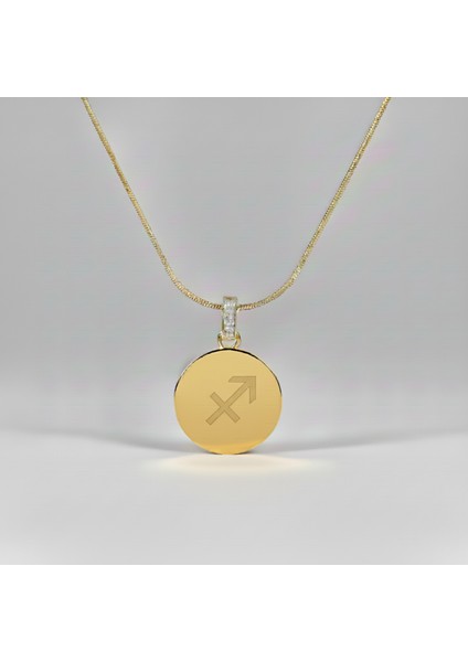 316L Çelik Yay Burcu Kadın Kolye – Zodyak Sembolü – Hediyelik fiyatları