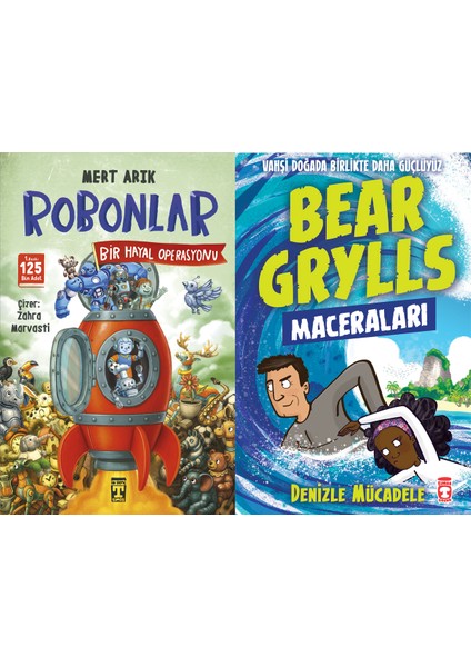 Robonlar 2 Bir Hayal Operasyonu (Mert Arık) ve Denizle Mücadele - Bear Grylls Maceraları
