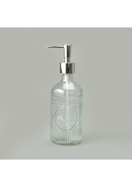 Bath 3'lü Cam Banyo Sıvı Sabunluk Seti - Şeffaf modelleri