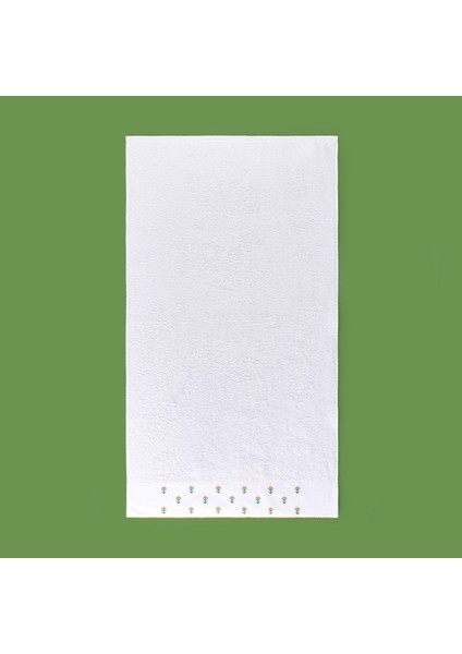 Soft Urban Delight Braga Yüz Havlusu - Ekru / Hardal - 50X90 cm fiyatları