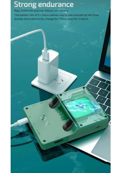 X6 Hd Görüntü Retro Oyun Konsolu Taşınabilir El Atarisi 10.000 Adet Oyun 11 Farklı Simülatör 3.5 Inç fırsatları