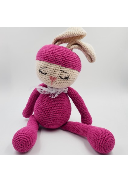 Mor Tavşancık Amigurumi Oyuncak