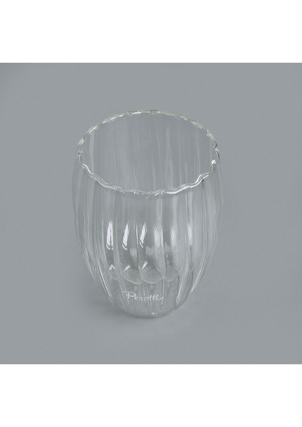 Stripe Çift Cidarlı Bardak - Şeffaf - 350 ml modelleri