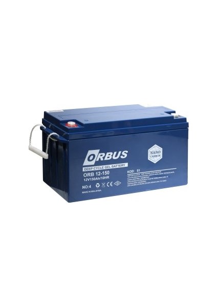 12 Volt 150 Amper Jel Akü - Derin Döngü - 12 V 150 Ah Deep Cycle