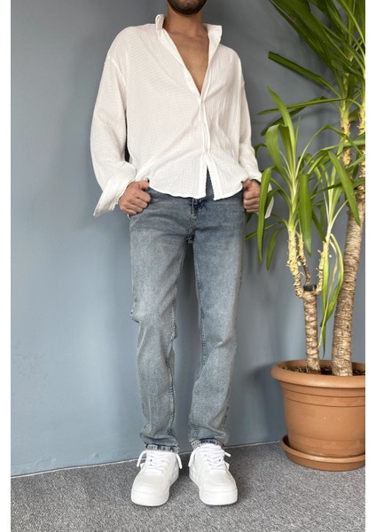 Açık Mavi Regular Jean - Kot Pantolon fırsatları