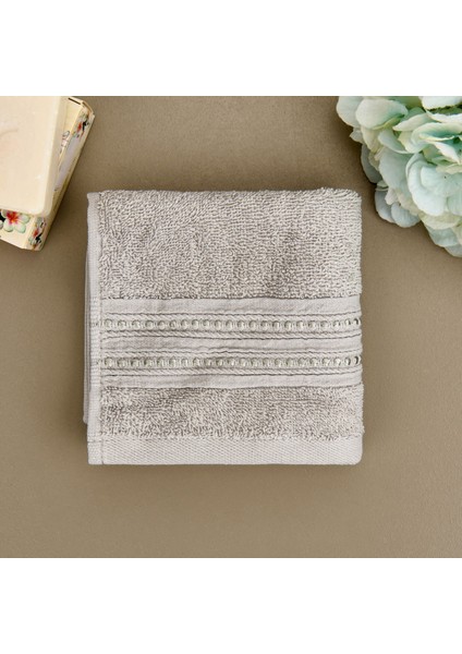 Soft Lapa El Havlusu - Gri - 30X50 cm