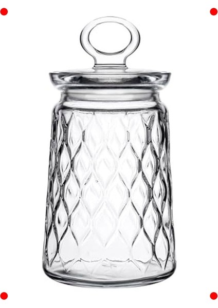 Silikon Contalı 6'lı Saklama Kavanozu Seti