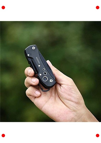 Çok Fonksiyonlu Siyah Kamp Cep Çakısı modelleri