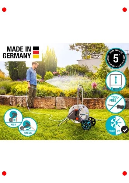 Metal Hortum Taşıma Arabası - Orta Boy fiyatları