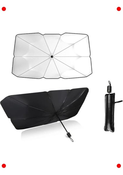 Katlanır Araba Güneşlik Şemsiyesi – Uv Korumalı Ön Cam