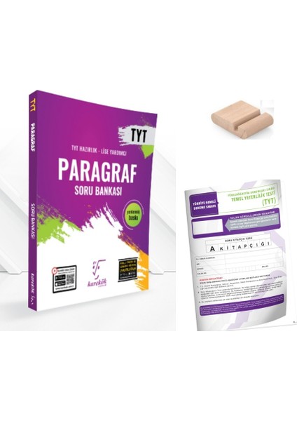 Tyt Paragraf Soru Bankası Tyt 2026+TELEFON Tutucu +Deneme