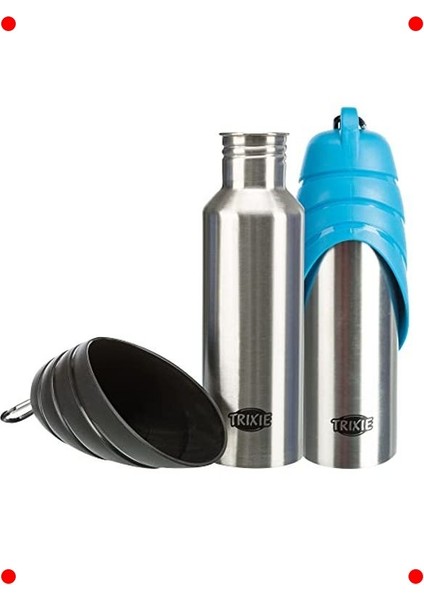 Köpek Seyahat Su Matarası ve Kabı 750ML