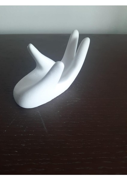 Seramik El Detaylı Yumurtalık 6 Adet-3 Renk