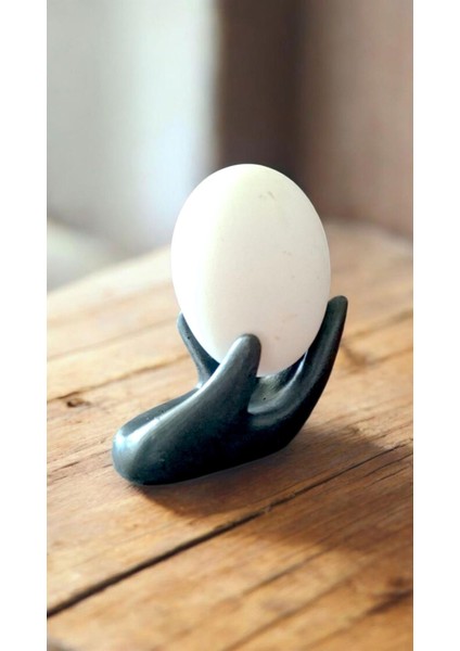 Seramik El Detaylı Yumurtalık 6 Adet-3 Renk modelleri