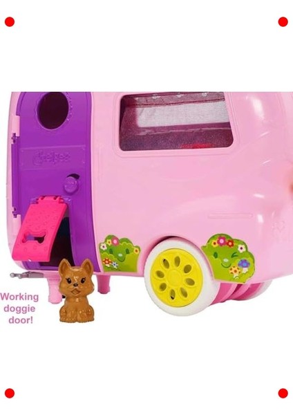 Minik Bebek Karavan Oyun Seti, Köpek ve Aksesuarlı indirimleri