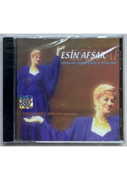 Esin Afşar Yunus Emre Mevlana CD (Jelatininde Sıfır Orijinal Dönem Baskı Cd)