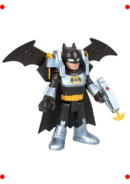 Yarasa Planörü ve Kahraman Figürü Seti