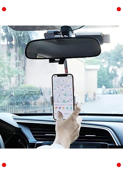 Araç Içi Ayarlanabilir Dikiz Aynası Telefon Tutucu modelleri