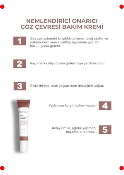 Kırışıklık & Koyu Halka Karşıtı Göz Çevresi Kremi 15ML fiyatları