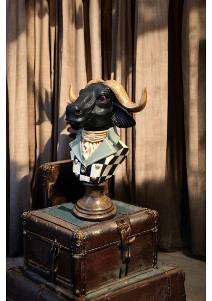 Dekoratif Ceketli Boğa Biblo fiyatları