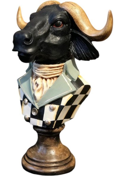 Dekoratif Ceketli Boğa Biblo modelleri