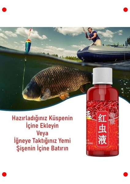 Sıvı Balık Yem Çekici - Güçlü Aroma Katkısı 60ML fırsatları