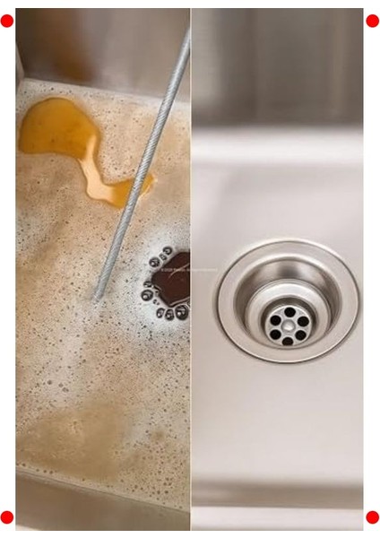 Lavabo Açma Teli, 3 Metre, Ergonomik Saplı modelleri