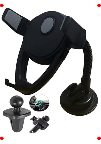 Evrensel Çok Yönlü Araç Telefon Tutucu
