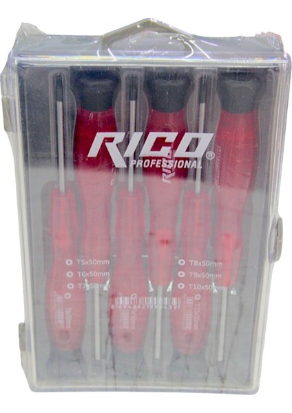 Professıonal 6'lı Mikro Torx Tornavida Saatçi Seti modelleri