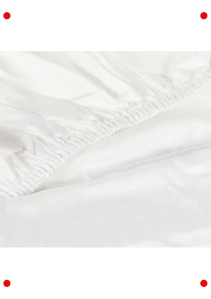 Tek Kişilik Lastikli Çarşaf, 100X200 Cm, Ekru indirimleri