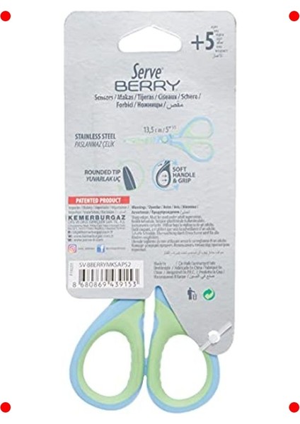 Pastel Renkli Çocuk Makası - Ergonomik Tasarım fiyatları